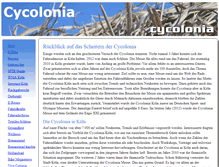 Tablet Screenshot of cycolonia.de